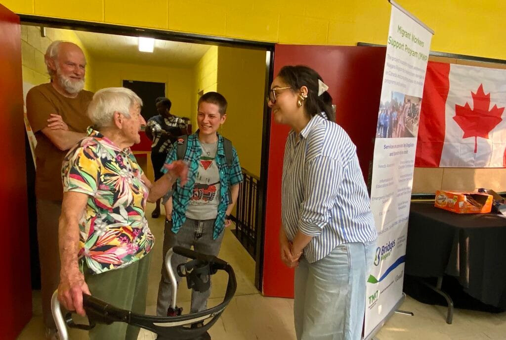 Daisy from Bridges Niagara and Anneliese share their experiences from when they were newcomers to Canada.